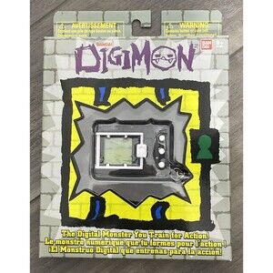 Digimon Tamagotchi 20TH Anniversary Digivice Digipet Digital Pet Black White NEW